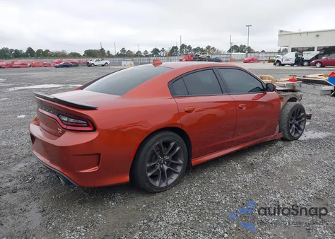 2022 Dodge Charger Scat Pack z USA, uszkodzony, nr VIN 2C3CDXGJXNH159365